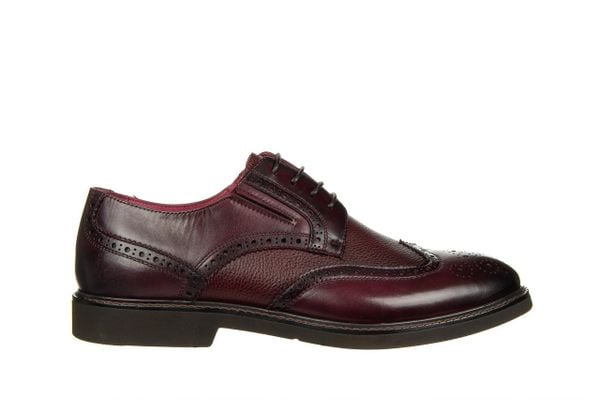 Półbuty John Doubare D993-815-303 Red 104232, Brązowy, Skóra naturalna - 45. Brązowe półbuty męskie John Doubare, ze skóry, bez zapięcia. W wyprzedaży za 524.99 zł.