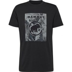 Koszulka szybkoschnąca Mammut Trovat T-Shirt Mammut. Czarne t-shirty męskie Mammut, l, bez wzorów, z bawełny, bez kołnierzyka. Za 398.00 zł.