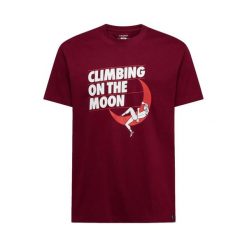 T-shirt La Sportiva Moon Rock. Czerwone t-shirty męskie La Sportiva, l, bez wzorów, z bawełny, bez kołnierzyka. Za 149.95 zł.