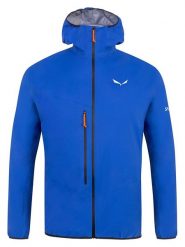 Salewa Kurtka funkcyjna "Agner 2 3L Powertex" w kolorze niebieskim rozmiar: S. Niebieskie kurtki outdoor męskie Salewa, l, bez wzorów, z materiału, bez kaptura. Za 439.24 zł.