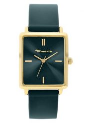 Tamaris Zegarek kwarcowy w kolorze złoto-morskim rozmiar: onesize. Niebieskie, analogowe zegarki damskie Tamaris, metalowe. Za 130.99 zł.