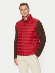 Tommy Hilfiger Kamizelka MW0MW37677 Czerwony Regular Fit. Czerwone kamizelki męskie Tommy Hilfiger, l, z syntetyku. Za 639.99 zł.