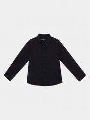 Guess Koszula N3YH04 WE5W0 Granatowy Regular Fit. Niebieskie koszule chłopięce Guess, z aplikacjami, z bawełny, bez kołnierzyka, bez ramiączek. Za 199.99 zł.