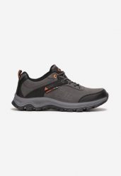 Szaro-Pomarańczowe Buty Trekkingowe Maraena. Szare buty trekkingowe męskie Born2be, bez zapięcia, trekkingowe. Za 139.99 zł.