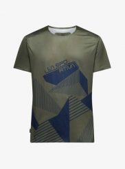 Koszulka wspinaczkowa męska La Sportiva Comp T-Shirt. Zielone t-shirty męskie La Sportiva, l, bez wzorów, z materiału, bez kołnierzyka. Za 269.49 zł.