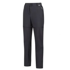 Spodnie damskie z odpinanymi nogawkami Mountain Zip Off. Niebieskie obuwie trekkingowe damskie Regatta, na lato. Za 159.99 zł.