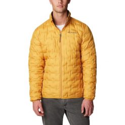Kurtka puchowa męska Columbia Delta Ridge Down. Żółte kurtki męskie Columbia, na jesień, m, bez wzorów, z puchu, sportowe, bez kaptura. Za 799.00 zł.