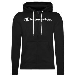Bluza na co dzień męska CHAMPION na zamek z kapturem. Czarne bluzy z kapturem męskie CHAMPION, m. Za 269.00 zł.