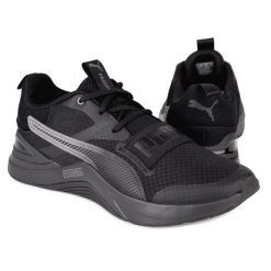 Buty męskie sportowe na trenning Puma PROSPECT NEO FORCE. Czarne obuwie do biegania damskie Puma. W wyprzedaży za 259.00 zł.