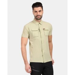 Męska koszulka sportowa Kilpi BOMBAY-M. Brązowe t-shirty sportowe męskie Kilpi, m, z nylonu, bez ramiączek. Za 215.49 zł.