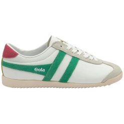 Damskie zamszowe buty sportowe Gola Bullet Pure. Białe buty sportowe na co dzień damskie Gola, bez wzorów, z zamszu. Za 417.00 zł.