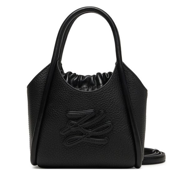 Torebka KARL LAGERFELD. Czarne torebki klasyczne damskie Karl Lagerfeld, bez wzorów, bez dodatków. Za 1,099.00 zł.