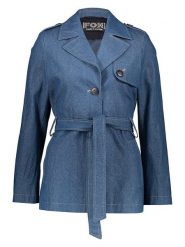 Fuchs Schmitt Kurtka dżinsowa w kolorze niebieskim rozmiar: 42. Niebieskie kurtki damskie Fuchs Schmitt, bez wzorów, z tkaniny, bez kaptura. Za 339.99 zł.