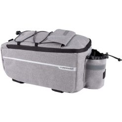 Torba sakwa izolacyjna na rower Dunlop, mocowanie bagażnik 7l. Szare torebki klasyczne damskie Dunlop, bez wzorów, bez dodatków. Za 43.99 zł.