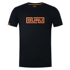 Koszulka Wędkarska T-Shirt Guru Gradient Connect Tee Black. Czarne t-shirty męskie GURU, l, bez wzorów, bez kołnierzyka. Za 130.99 zł.
