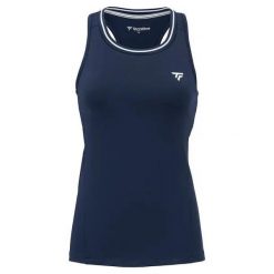 Damski tank top Tecnifibre Team Tech Top. Niebieskie topy sportowe damskie TECNIFIBRE, l, bez wzorów, z materiału, bez ramiączek. Za 214.99 zł.