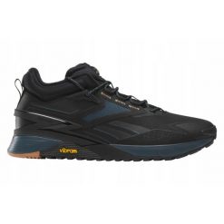Buty na co dzień męskie REEBOK NANO X3 sportowe. Czarne buty fitness męskie Reebok, z materiału, bez zapięcia, na fitness i siłownię. Za 519.00 zł.