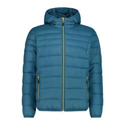 Kurtka z kapturem CMP. Niebieskie kurtki męskie CMP, m, bez wzorów, z puchu, z kapturem, narciarskie. Za 374.00 zł.