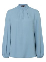 More & More Bluzka w kolorze błękitnym rozmiar: 42. Niebieskie bluzki damskie MORE & MORE, s, bez wzorów, z wiskozy, klasyczne, bez kołnierzyka, bez ramiączek. Za 139.20 zł.