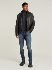 G-Star Dżinsy - Slim fit - w kolorze niebieskim rozmiar: W33/L32. Niebieskie jeansy męskie G-Star. Za 292.95 zł.
