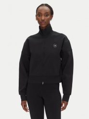 Adidas by Stella McCartney Bluza JJ0084 Czarny Regular Fit. Czarne bluzy bez kaptura damskie adidas by Stella McCartney, s, z syntetyku. Za 729.99 zł.