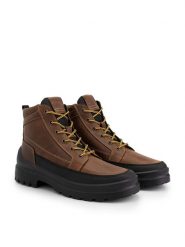TRAVELIN' Skórzane botki "Canmore" w kolorze jasnobrązowym rozmiar: 43. Brązowe buty zimowe męskie Travelin', z materiału, bez zapięcia. Za 346.99 zł.