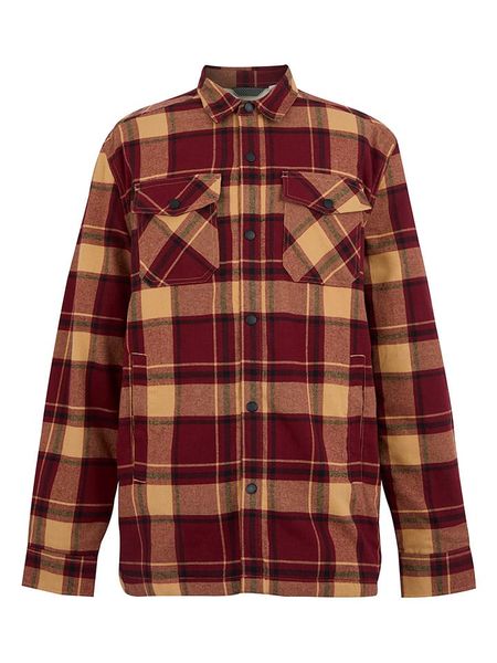 Regatta Koszula "Spennith Shacket" w kolorze czerwonym rozmiar: L. Czerwone koszule męskie Regatta, l, bez wzorów, z bawełny, bez kołnierzyka, bez ramiączek. Za 112.83 zł.