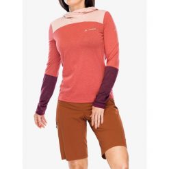 Bluza z kapturem damska Vaude Tremalzo LS Shirt. Czerwone bluzy z kapturem damskie Vaude, xs. Za 235.99 zł.