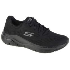 Buty sportowe Sneakersy damskie, Arch Fit-Big Appeal. Brązowe buty sportowe na co dzień damskie Skechers, bez wzorów, trekkingowe. Za 379.99 zł.
