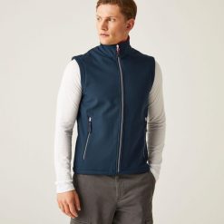 Kamizelka robocza softshellowa męska Ascender. Szare kamizelki męskie Regatta, m, z softshellu. W wyprzedaży za 279.99 zł.