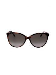 Jimmy Choo Damskie okulary przeciwsłoneczne w kolorze jasnobrązowym rozmiar: 58. Brązowe okulary przeciwsłoneczne damskie Jimmy Choo. Za 316.24 zł.