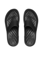 Crocs Japonki Getaway Triangle Flip 212018 Czarny. Czarne klapki damskie Crocs, bez wzorów, z tworzywa sztucznego, bez obcasa. Za 179.99 zł.