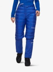Spodenki damskie Mammut Eiger Nordwand Light Down IN Shorts. Niebieskie szorty damskie Mammut, bez wzorów, z materiału, z podwyższonym stanem. Za 923.99 zł.