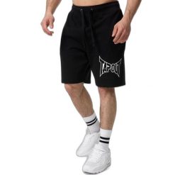 Krótka Tapout Basic. Białe szorty męskie TAPOUT, na lato, bez wzorów, z bawełny, sportowe. Za 154.50 zł.