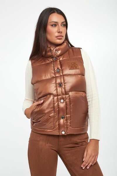 Kamizelka damska pikowana DKNY. Kamizelki damskie DKNY, s. Za 539.00 zł.