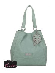 Fritzi aus Preußen Torebka w kolorze miętowym - 32 x 33 x 16 cm rozmiar: onesize. Zielone torebki klasyczne damskie Fritzi aus Preußen, bez wzorów, z materiału, bez dodatków. Za 187.45 zł.