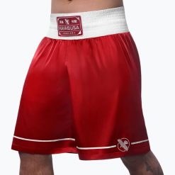 Spodenki treningowe Hayabusa Pro Boxing. Czarne szorty męskie HAYABUSA, bez kołnierzyka. Za 299.99 zł.