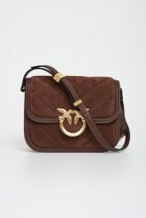 Torebka damska Suede Mini Love Bag Box PINKO. Torebki klasyczne damskie Pinko, bez wzorów, bez dodatków. Za 1,559.00 zł.