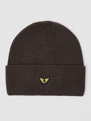 PME Legend Czapka beanie w kolorze brązowym rozmiar: onesize. Brązowe czapki męskie PME Legend, bez wzorów, z materiału, sportowe. Za 108.74 zł.