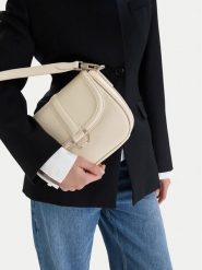 Badura Torebka CEO-ADI-LDA8572 Écru. Torebki klasyczne damskie Badura, bez wzorów, z materiału, bez dodatków. Za 199.99 zł.