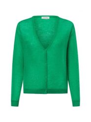 American vintage sweter z dzianiny z zawartością alpaki - Dum19A Kobiety zielony, M. Zielone swetry klasyczne damskie American vintage, m, z dzianiny, bez kołnierzyka. Za 549.95 zł.