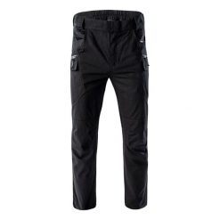 Spodnie męskie Magnum Vulpes - czarne, Rozmiar M. Czarne spodnie materiałowe męskie MAGNUM, bez wzorów, z bawełny, z podwyższonym stanem. Za 199.99 zł.