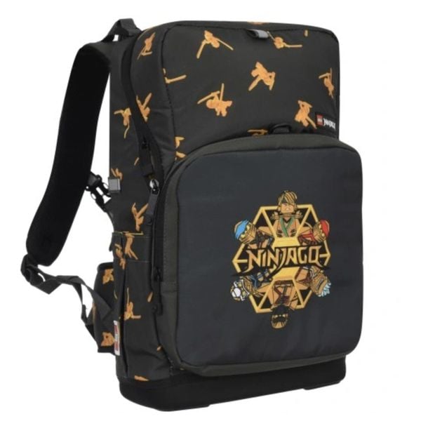 Plecak do szkoły LEGO Optimo Plus NINJAGO 20213-2204. Czarne plecaki damskie LEGO, bez wzorów. Za 274.85 zł.