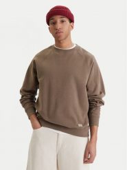 RVCA Bluza Dayshift Crew II 23A463510 Brązowy Relaxed Fit. Brązowe bluzy bez kaptura męskie RVCA, m, z bawełny. Za 319.99 zł.