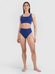 4F Dół od bikini damski - granatowy L. Niebieskie bikini damskie 4f, bez wzorów. W wyprzedaży za 39.99 zł.