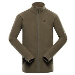Bluza męska polarowa rozpinana Alpine Pro Sius 2. Zielone bluzy bez kaptura męskie Alpine Pro, m, z polaru. Za 173.05 zł.