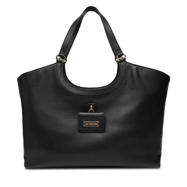 Torebka LOVE MOSCHINO. Czarne torebki klasyczne damskie Love Moschino, bez wzorów, bez dodatków. Za 819.99 zł.