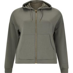 Damska bluza z kapturem zapinana na zamek Q Sportswear Tiamo. Szare bluzy z kapturem damskie ENDURANCE Q. Za 353.00 zł.