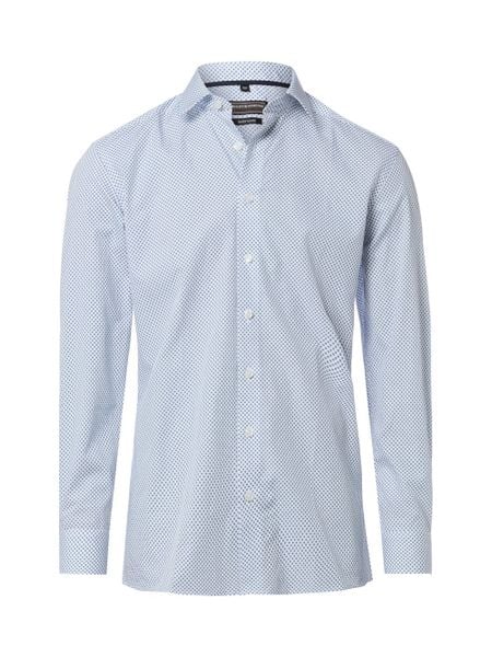 Finshley & Harding Koszula Mężczyźni Modern Fit Bawełna niebieski, 46. Niebieskie koszule męskie Finshley & Harding, m, bez wzorów, z bawełny, bez kołnierzyka, bez ramiączek. Za 139.95 zł.