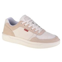 Levis Buty Levi's Cline 234208-782-50 białe. Białe buty sportowe na co dzień męskie z gumy, bez zapięcia. Za 441.10 zł.